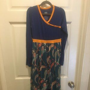 Kickee Pants Oasis Koinobori Hi/Lo Maxi Dress